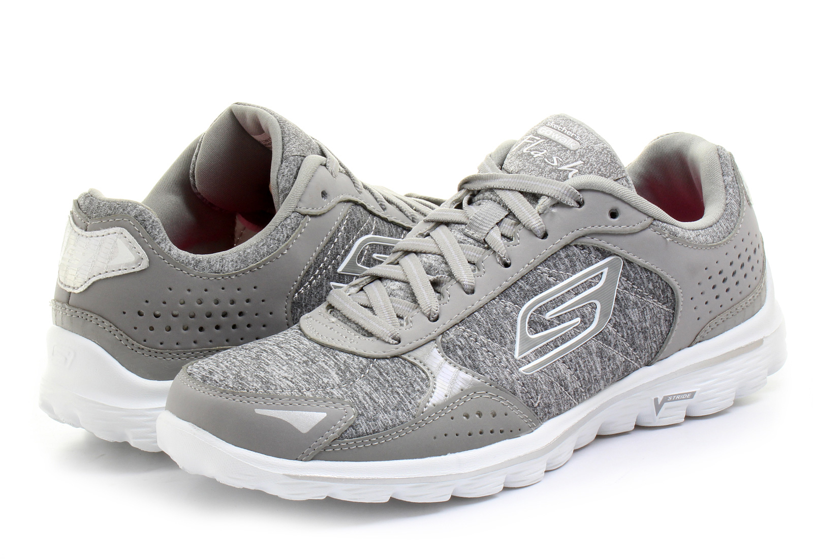 Skechers Shoes - Go Walk 2 - Flash Gym - 13971-GRY - Online shop for