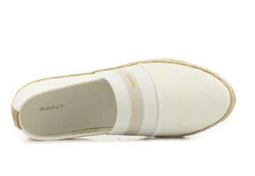 Gant Slip On Cipele Bijele Espadrile Raffiaville Office Shoes