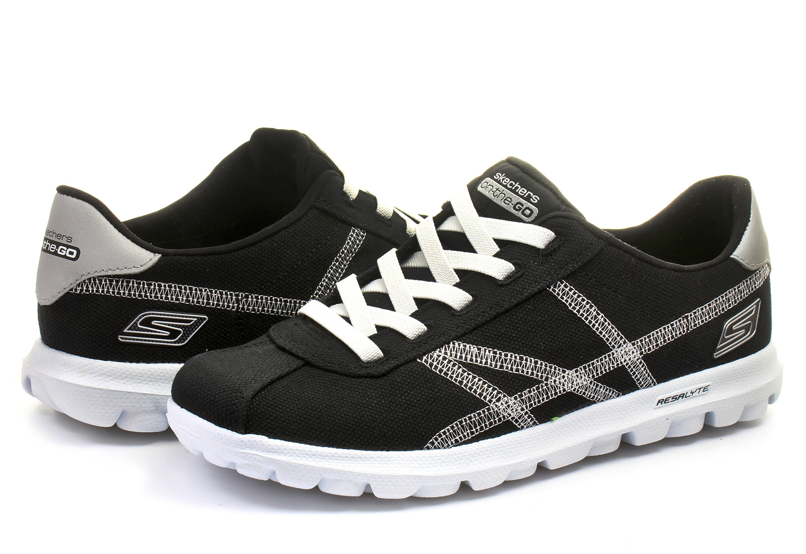 Skechers Cipő - - 13661-bkw - Office Shoes