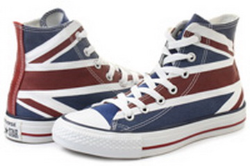 Converse Kotníkové tenisky Chuck Taylor All Star Hi UK Flag