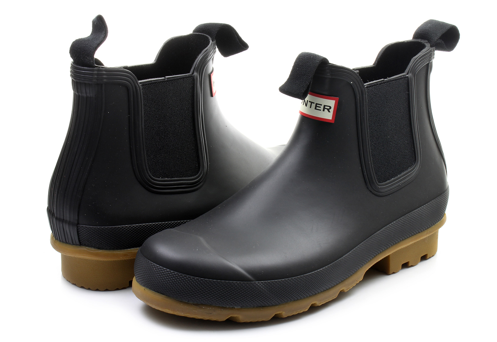 Hunter Boots - Mens Original Gum Sole Chelsea - s9020rgu-blk - Online ...