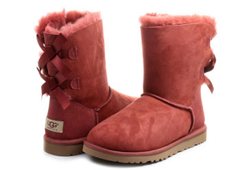 UGG Vysoké Topánky, Čižmy W Bailey Bow