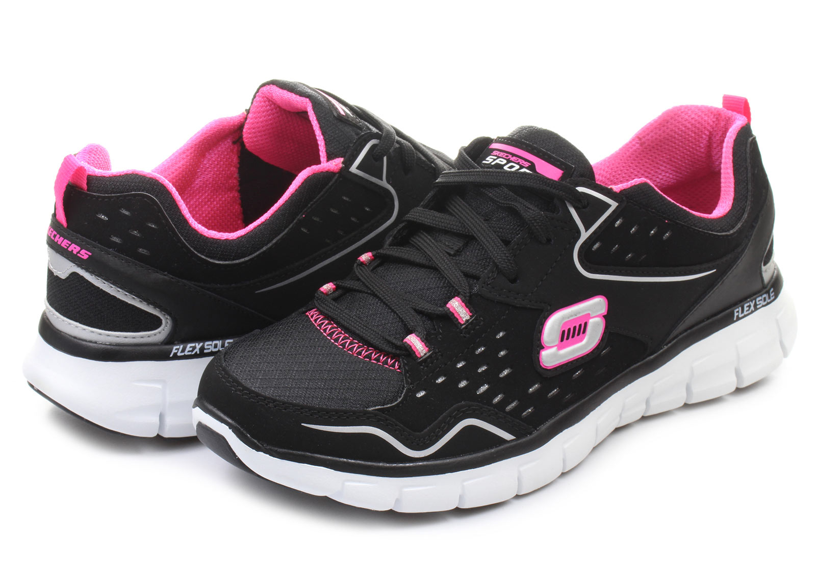 Skechers Shoes - Front Row - 12013-BKHP - Online shop for sneakers ...