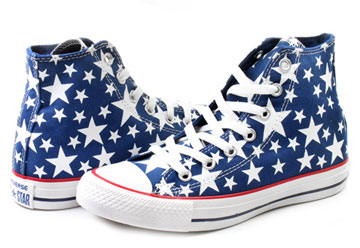 Converse Tenisi Chuck Taylor All Star Star Print Hi