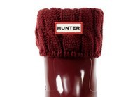 Hunter Ponožky 6 Stitch Cable Boot Sock - Short