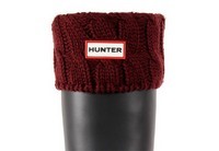 Hunter Sosete 6 Stitch Cable Boot Sock