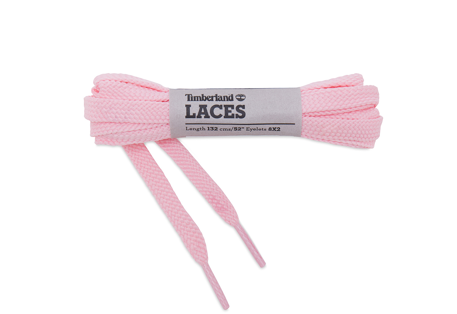 Pink hot sale timberland laces