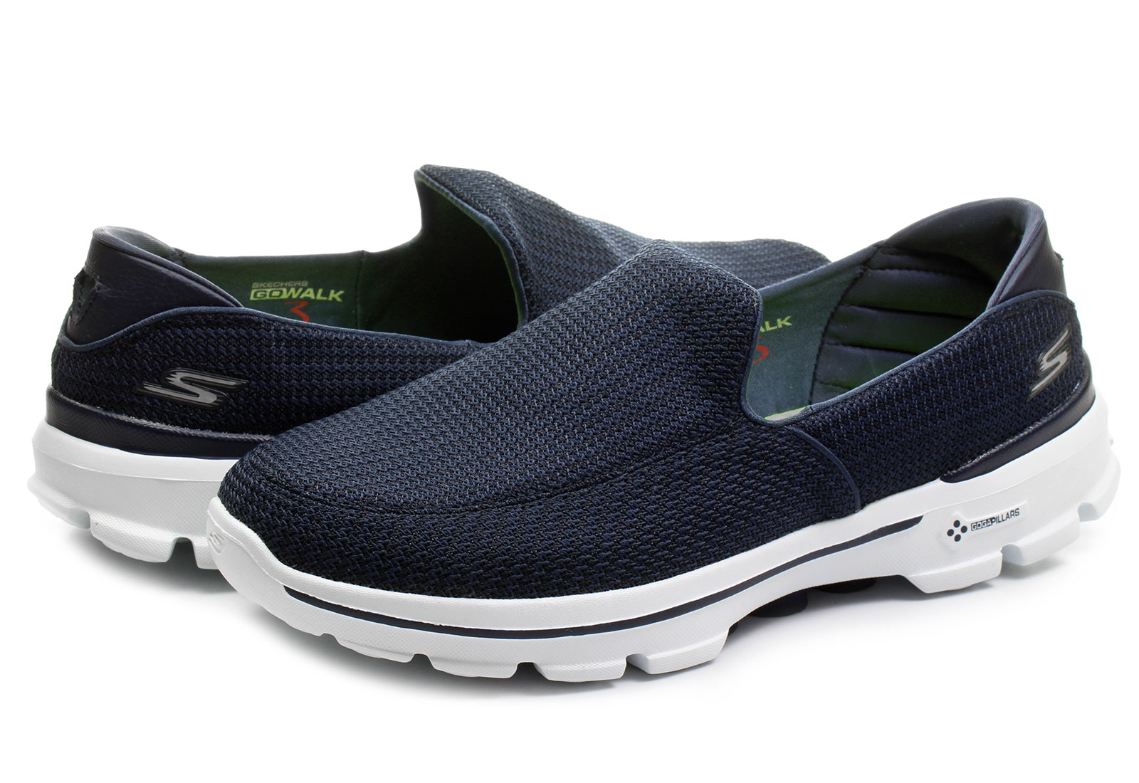 Skechers Slip-on - Go Walk 3 - 53980-nvw - Online shop for sneakers ...