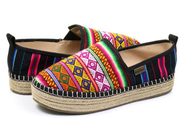 Inkkas Slip-on Espadrille Plat