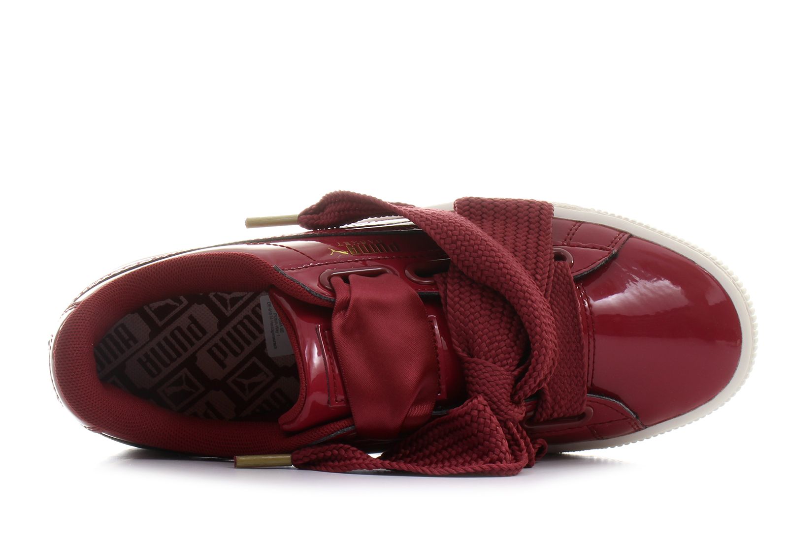 Puma Cipő - Basket Heart Patent Wns - 36307305-red - Office Shoes  Magyarország