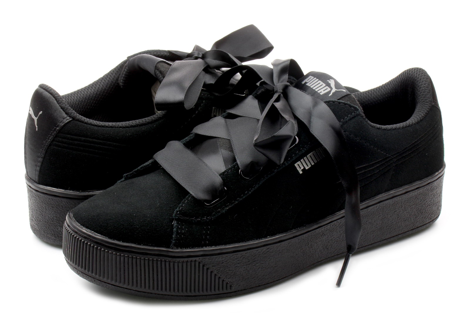 Puma Niske Cipele Crne Tenisice - Puma Vikky Platform Ribbon S - Office  Shoes - Online trgovina obuće