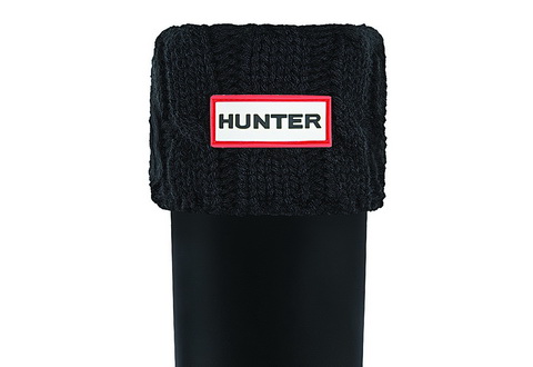 Hunter Zokni 6 Stitch Cable Boot Sock