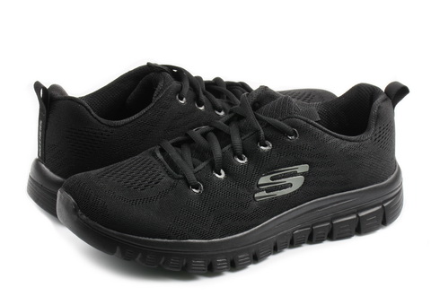 Quinto Objeción llegada Skechers Sneaker - Graceful - Get Connected - 12615-bbk - Office Shoes  Magyarország