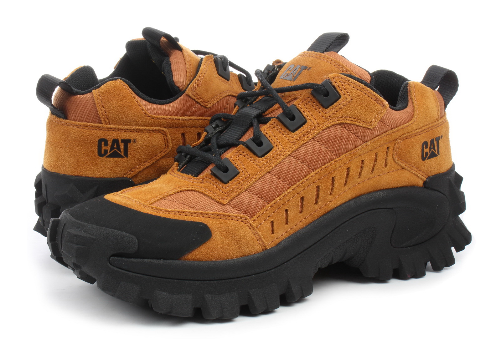 CAT Sneakersy do kostki Intruder 723922 brn Obuwie i