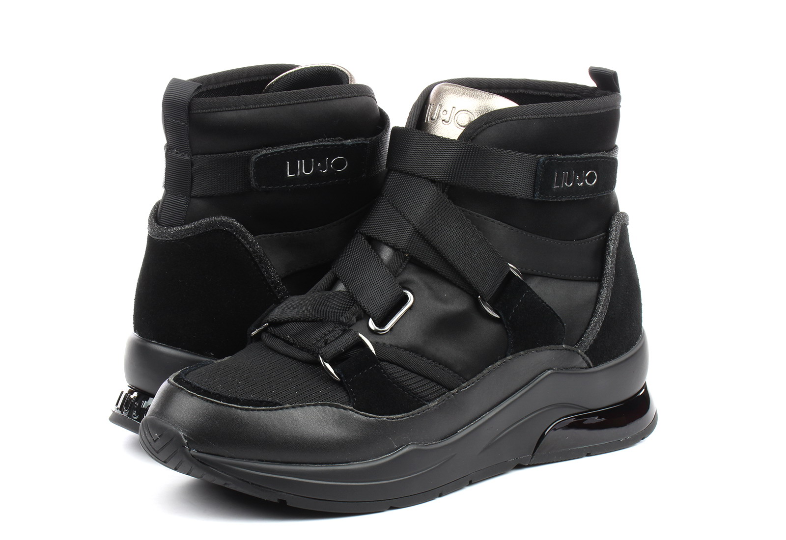 session mercenary regional Liu Jo Sneakers high - Karlie Mid - B69029TX057-BLK - Office Shoes Romania