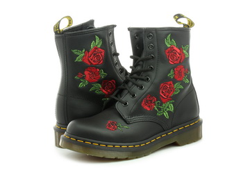 black & red 1460 vonda boots