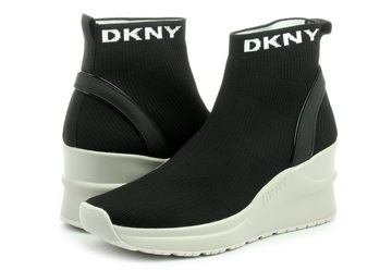 DKNY Sneakersy za kostkę London - Wedge Sneaker