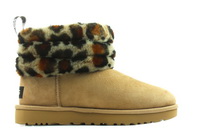 UGG Botine Fluff Mini Quilted Leopard 5