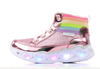 Skechers Kotníkové topánky Heart Lights - Rainbow Diva 3
