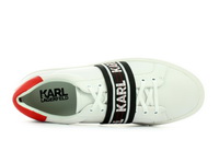 Karl Lagerfeld Trampki do kostki Kupsole Karl Band II Lace 2
