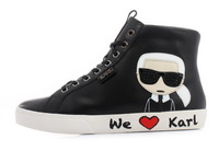 Karl Lagerfeld Magasszárú tornacipő Skool Karl Ikonic Hi Lace 3