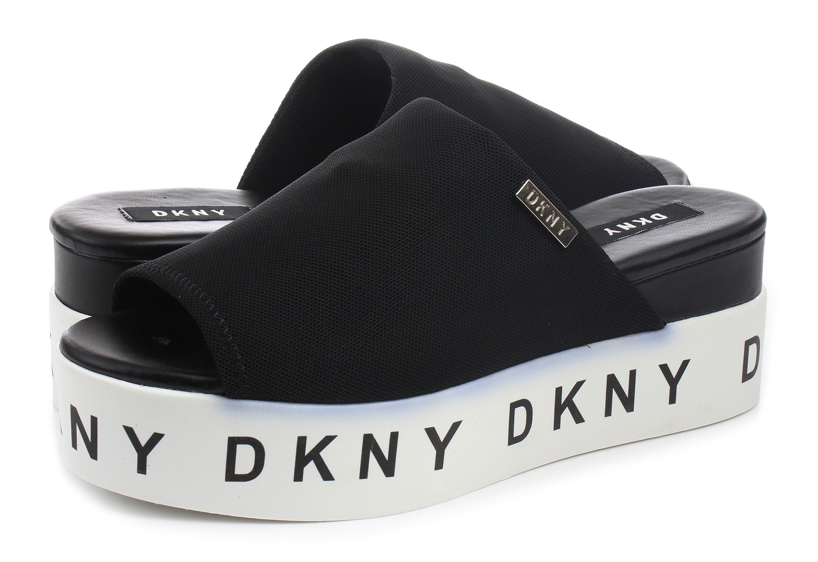 Warship cock lime DKNY Papuci - Carli - K1527368-blk - Office Shoes Romania