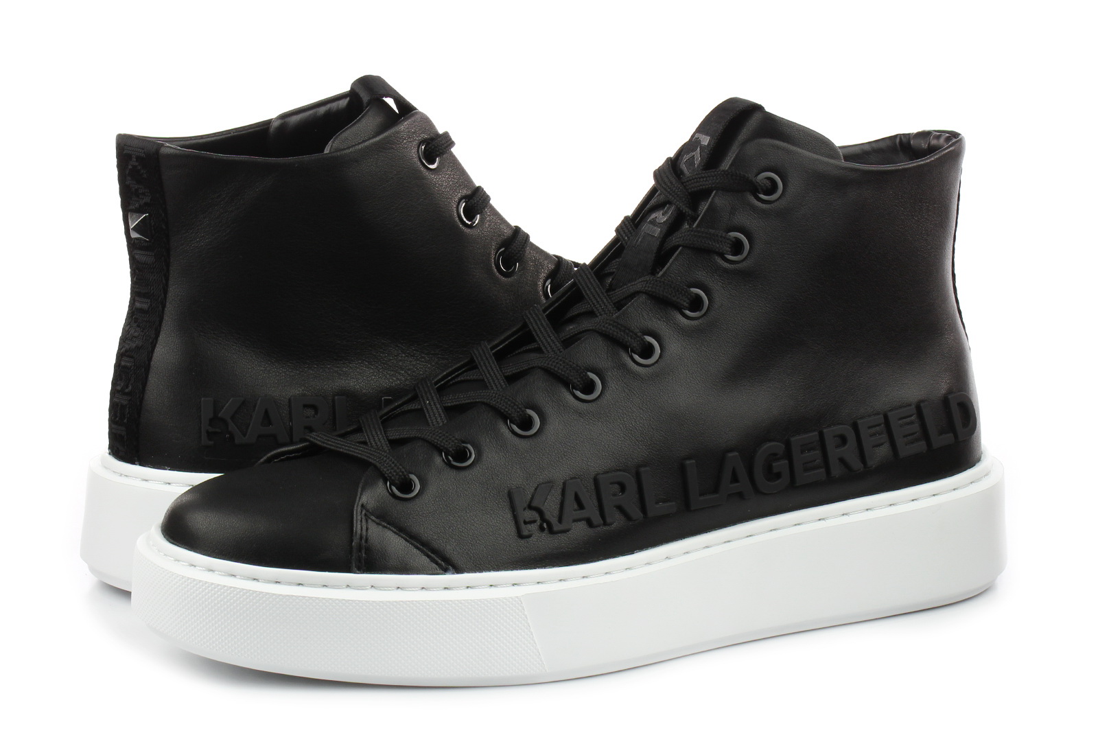 Karl Lagerfeld Duboke cipele Maxi Kup Karl Injekt Logo Hi