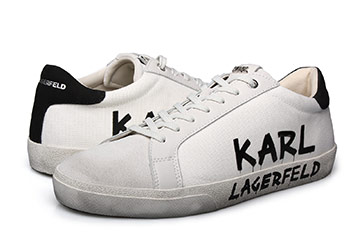 Karl Lagerfeld Plitke patike SKOOL Brush Logo Lo Drill