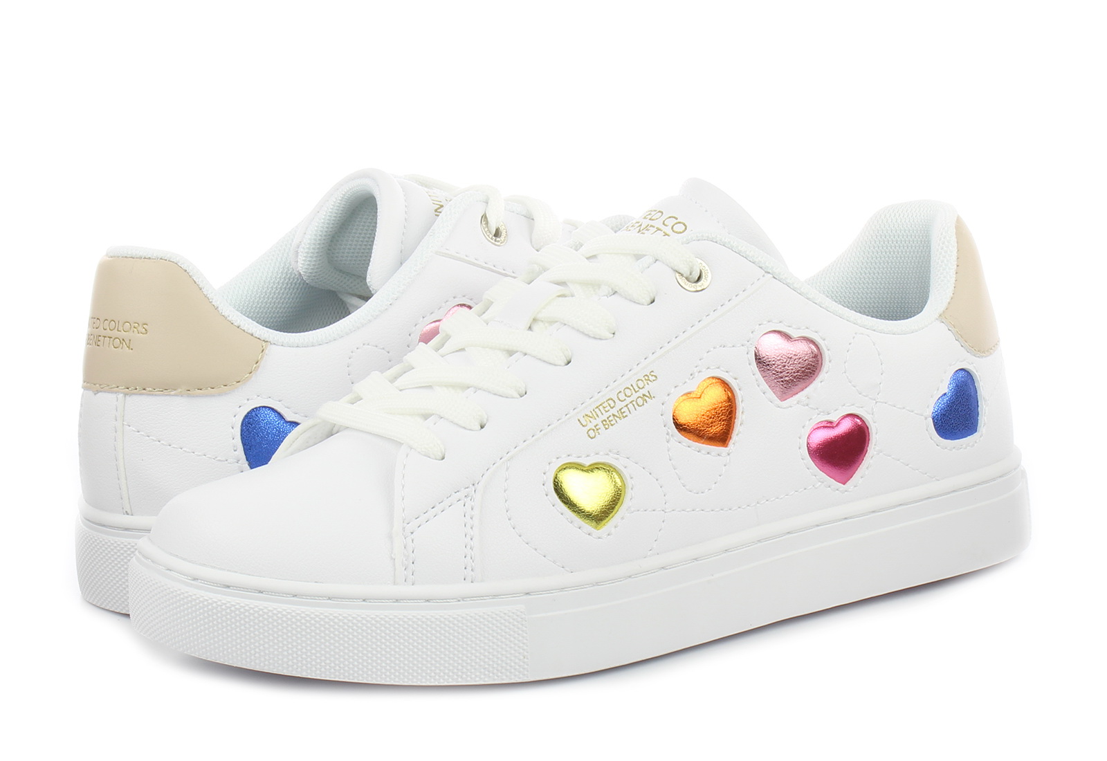 fragment bang het winkelcentrum Benetton Trainers - Love Multi Ltx - BTW114105-1000 - Online shop for  sneakers, shoes and boots