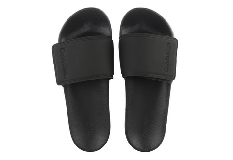 Calvin Klein Black Label Ravne papuče Adjustable Slide