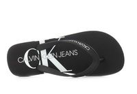 Calvin Klein Jeans Ravne papuče Flor 1R 2