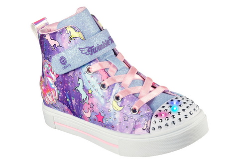 Skechers Kotníkové sneakersy Twinkle Sparks-unicorn Daydream