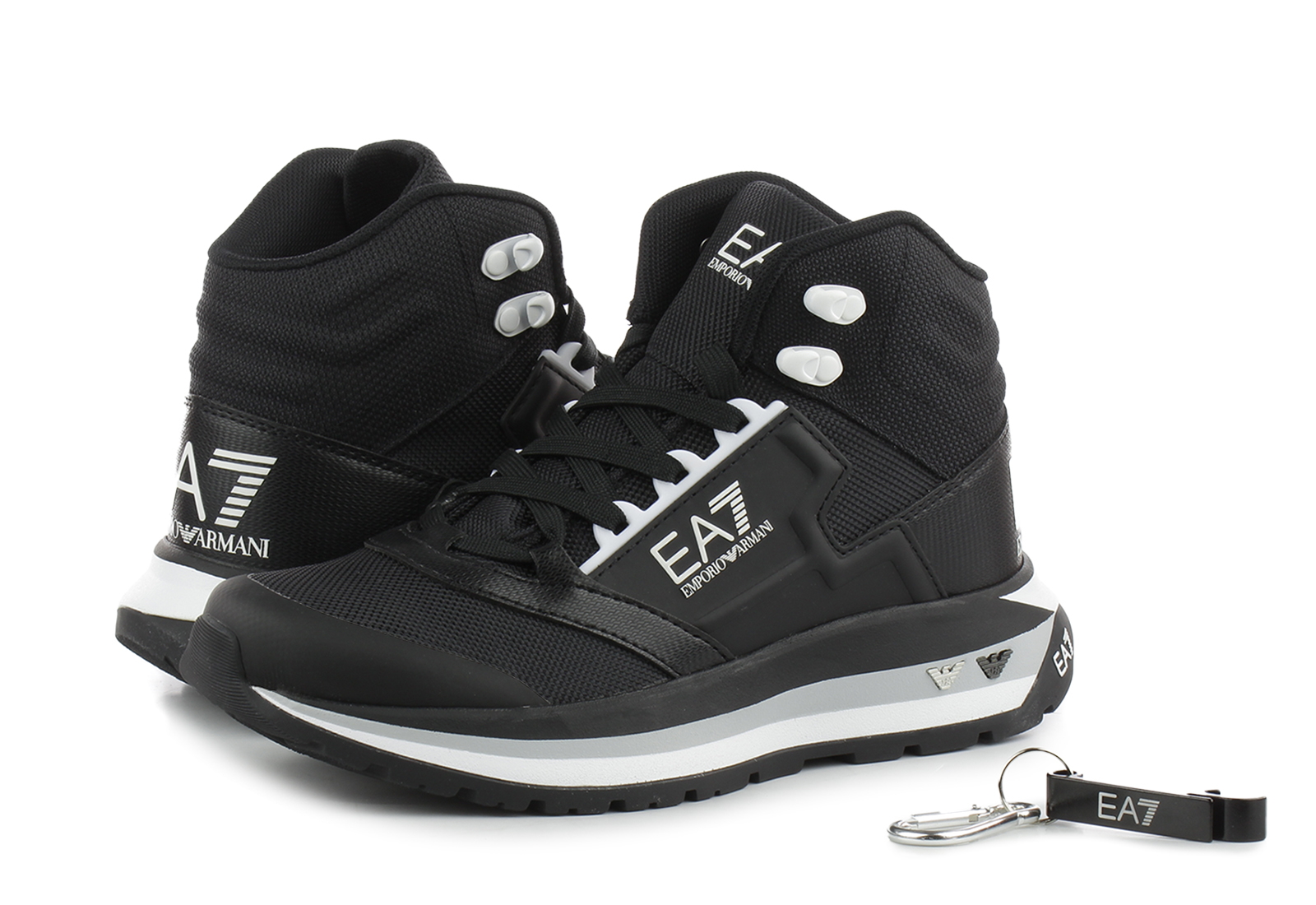 Air conditioner I need jazz EA7 Emporio Armani Sneakers high - Ice Altura - Z036-XK293-120 - Office  Shoes Romania