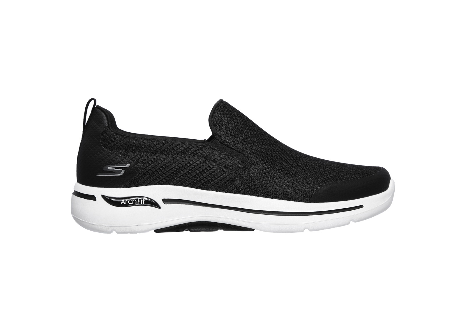 Skechers Slip-on - Go Walk Arch Fit-togpath - 216121-BLK - Office Shoes ...