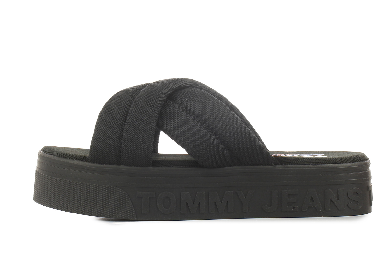 Tommy Hilfiger Letnja obuća Crna Papuče na platformu - Violet sandal