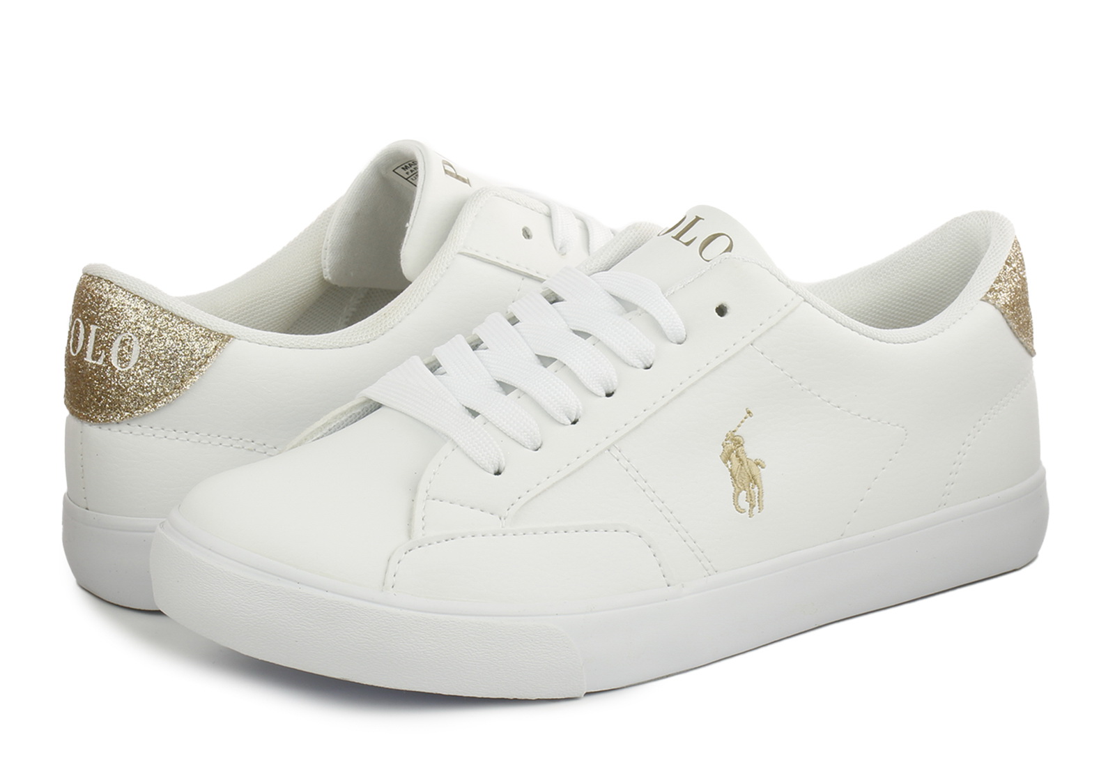 Polo Ralph Lauren Niske Cipele Bijele Tenisice - Theron IV - Shoes - Online trgovina obuće