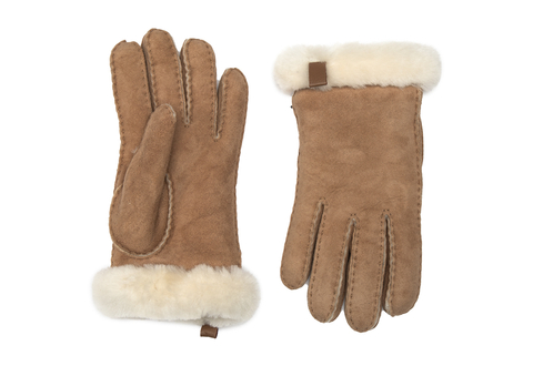 UGG Kesztyű Shorty Glove W Leather Trim