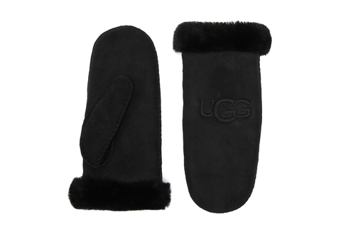 UGG Gloves Sheepskin Embroider Mitten