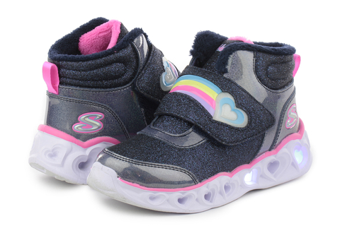 Skechers Ghete Heart Lights-Brilliant Rainbo