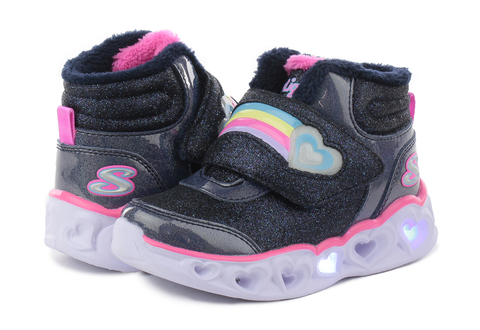 Skechers Trapery Heart Lights-Brillia