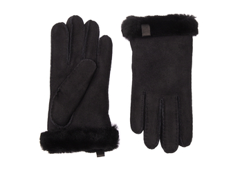 UGG Manusi Shorty Glove W Leather Trim