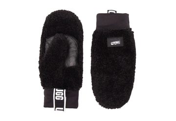 UGG Manusi Sherpa Mitten W Logo Tape