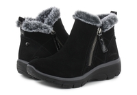 Skechers-#Kotníkové topánky#Čižmy#-Easy Going High Zip