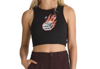 Vans Majica bez rukava No Dice Fitted Crop Tank 1