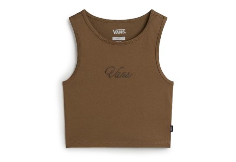 Vans Majica bez rukava Small Staple Fitted Crop Tank