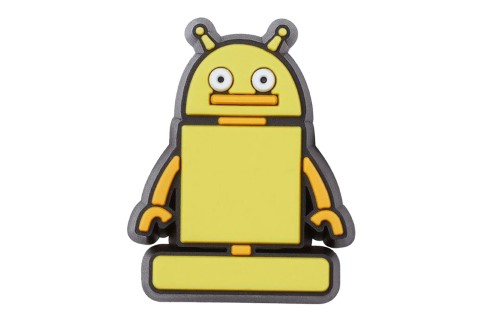 Crocs Crocs Jibbitz Tiny Yellow Robot