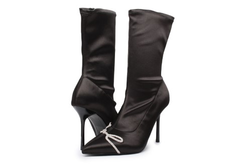 Karl Lagerfeld Čizme na štiklu Sarabande Signia Stretch Boot