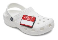 Crocs Crocs Jibbitz Hello My Name Is 1