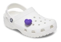 Crocs Crocs Jibbitz Purple Fuzzy Heart 1