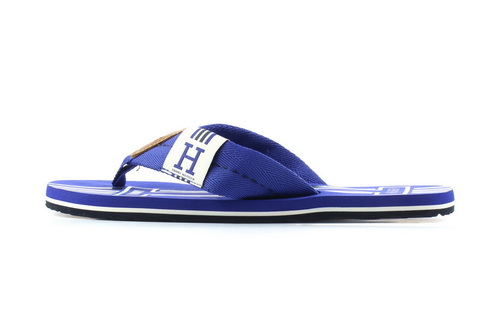 Tommy Hilfiger Flip-flop Badge Textile Beach Sandal Mazarine Blue